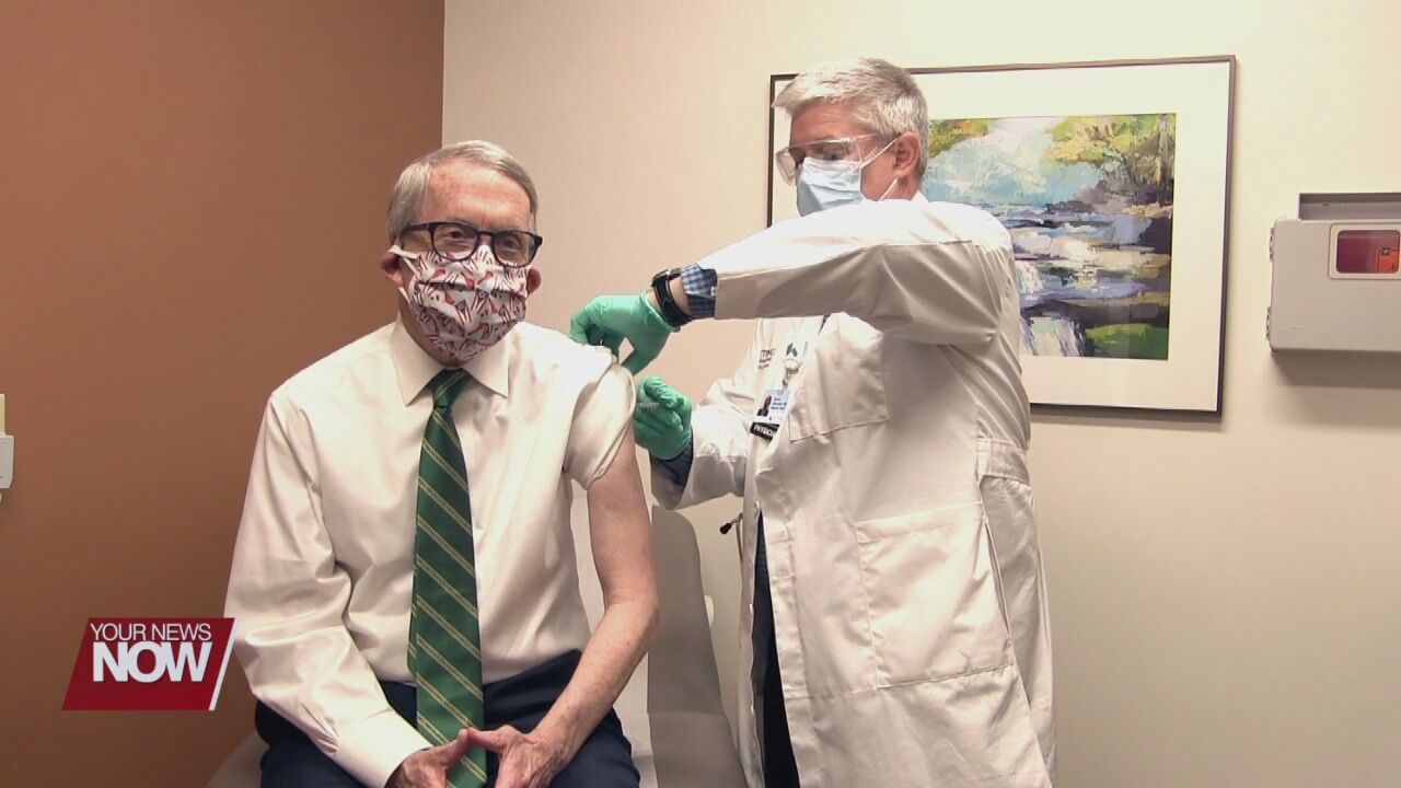DeWine and First Lady get second dose of vaccine